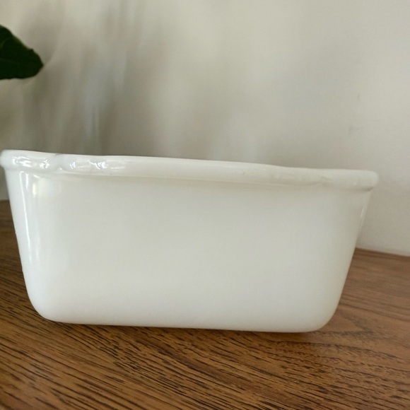 Vintage Anchor Hocking Fire King Gay Fad 1-quart Casserole Bread Loaf Dish - Picture 4 of 9